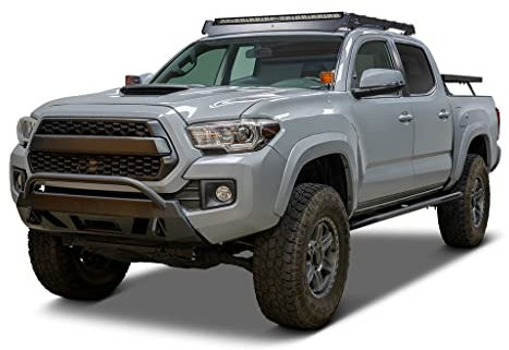 Front Runner Slimsport Roof Rack Kit/Light Bar Ready Compatible with Toyota Tacoma (2005-Current)