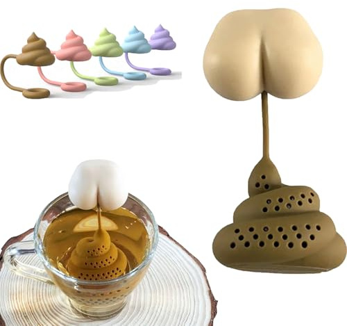 Eabdice Infuseur à thé en Silicone de Qualité Alimentaire, Infusers Infuseur de thé Filtre, Infuseur thé Original Avec, Postuler à pour Amateurs de thé