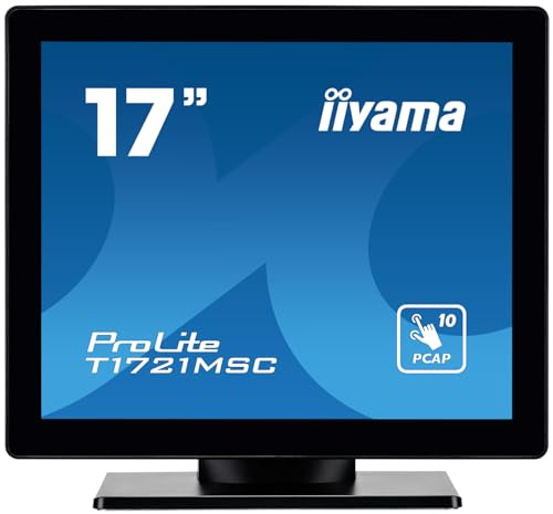iiyama ProLite T1721MSC-B2 43cm (17) SXGA TN LED-Touch-Monitor HDMI/VGA