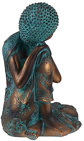 MUSISALY Buddha-Statue Kunstharz Liegende Buddha-Figur Heimdekoration Büro Auto Reise Buddhistisches Kunstwerk
