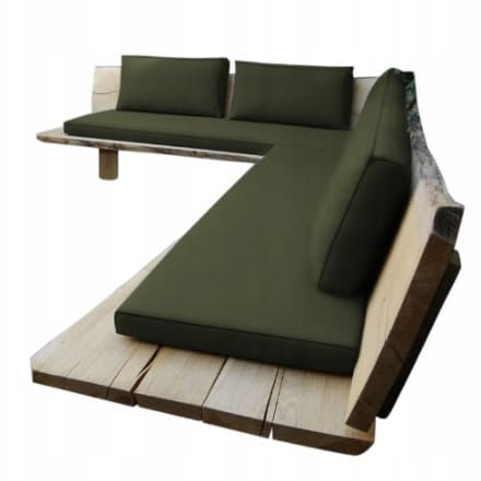 PanPokrowiec Wasserabweisende Loungepolster für Palettenmöbel – Sitzauflagen mit robustem Oxford-Gewebe 500D, wetterfest und langlebig, ideal für Garten, Terrasse, Outdoor