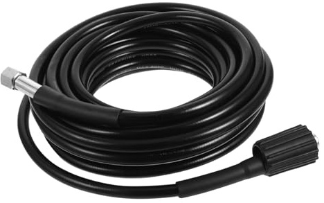 SEWOART 8m Manguera Extensión Para Máquina De Presión Con Conexión Compatible Con Lavadora Alta Presión Para Agua Fría y Limpieza Exterior Hasta Bar