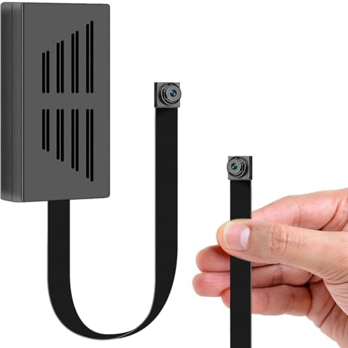 Mini videocamere da 64 GB 1080 P Videoregistratore loop portatile con telecamere di sicurezza per rilevamento del movimento per esterni Home Offi