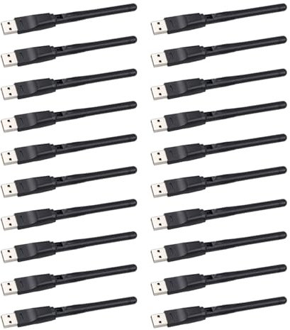 Reinscer 20X RT5370 Wireless-Karte, Tragbar, 2,4 G, 150 Mbit/S, USB-WLAN-Adapter, WLAN-Antenne, USB-WLAN-Empfänger für PC und TV-Box