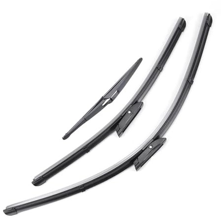 Limpia Parabrisas Para Citroen C3 MK2 Hatchback 2009-2016 Parabrisas Ventana 26 + 16 + 12 Juego De Escobillas Limpiaparabrisas Delanteras Y Traseras