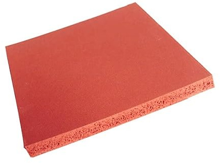 Almohadilla de Espuma de Silicona, 1 Pieza de Placa Esponja Espuma Silicona 500 x 5 mm, Tablero lámina Aislamiento térmico, Tira Manta