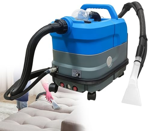 BANGBANGJI Estrattore Locale tapicerìa ad Alta Temperatura, 7,5L Serbatoio Pulito+12L Sporco Rimovibile, 15s Riscaldamento, Pulizia Profonda Moquette/Divano/Sedile Auto/escalera