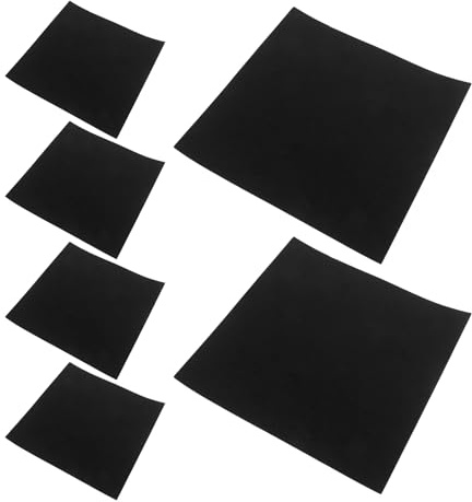 IMIKEYA 6pcs Kitchen Cutting Board Stabilizer Pads, 250x250mm Self-Adhesive Sponge Feet, Anti-Slip Noise-reducing Pads for Chopping Board Vibration Dampening and Floor Scratch Protection
