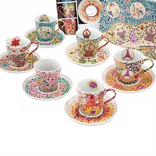 6 tazas de té Gaudí