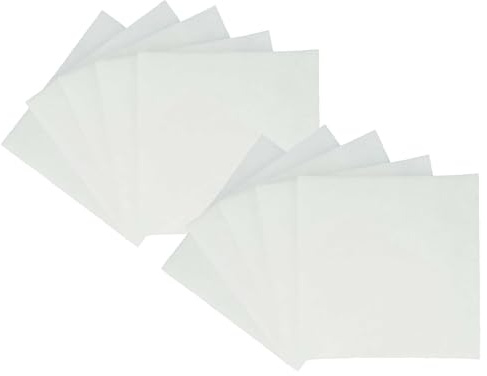 vhbw 10x Luftfilter G2 Ersatz für Lunos 2/FSA | 034185, 034185, 2/FSA für Lüfter, Badlüfter, Ventilator, Lüftungsgerät - Weiß