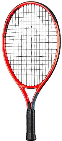 HEAD Unisex-Jugend-Tennisschläger, Grau/Orange, 63,5 cm, 05, 234619