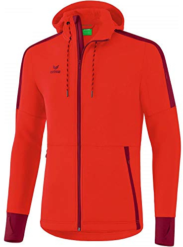Erima Herren Softshelljacke Basic 2.0, rot/Bordeaux, L, 2062009