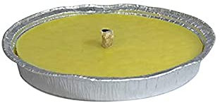 Palucart Candele citronella Giardino citronella Alluminio 16 cm Set da 30 Pezzi Giardinaggio antizanzare Feste ed Eventi