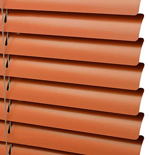 Alu Metall Jalousie Jalousette,Metall Rollo Jalousette Fensterjalousie Fensterrollo,Plissee Türrollo Rolladen Horizontale,Für Fenster,Badezimmer,Wandmontage Deckenmontage (W160xH200cm (63x79in))