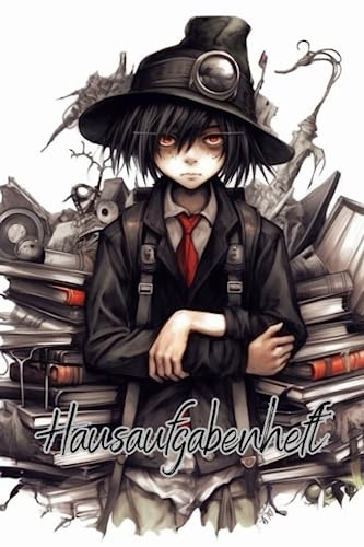 Hausaufgabenheft Anime Manga,Stundenplan-Wochenplan,23/24,Schulplaner,Das neue Schuljahr organisiert