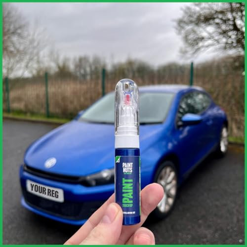 PaintNuts Car Touch Up Paint Pen | Matched By Registration | Scratch Remover | 2-in-1 Brush & Pen