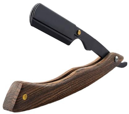Beaupretty Rasiererhalter aus Edelstahl mit Klemmmechanismus Faltbar für Handrasierer und Schnurrbartrasierer Dreilagige Mehrdimensionale Schneidetechnik
