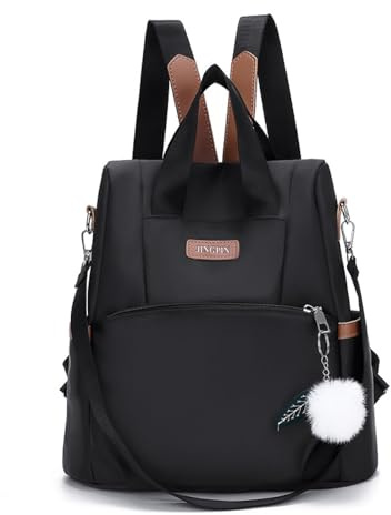 Aucuu Rucksack Damen Klein, Anti Diebstahl Daypacks, Tagesrucksack, Cityrucksack, Rucksacktaschefür Mädchen Frauen, Casual Daypack, Wasserdichte Schultertaschen, Reiserucksack für Reisen Schule Arbeit