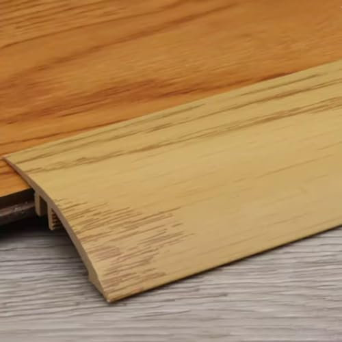 GTHTUHFD Listón De Transición De Suelo con Veta De Madera, Listón De Transición De PVC, Listones De Umbral De Madera A Baldosa, Barra De Borde Impermeable para Salas De Esta,Style F