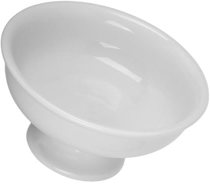 MAGICLULU Cuenco De Postre De Cerámica Frutero Moderno Cuenco Antiguo Con Patas Tazón De Fuente Tazón De Sorbete Frutero Decorativo Tazones De Postre Con Patas Cerámica