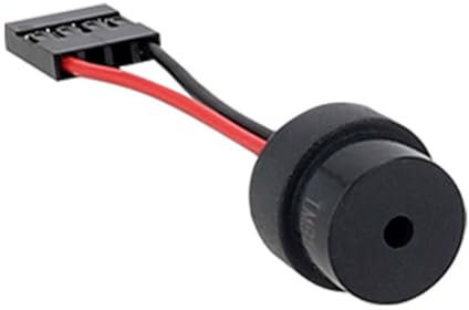Gramigg Placa base de sonido con zumbador de enchufe pequeño, altavoz de alarma de pitido para PC, interanal BIOS, carcasa integrada