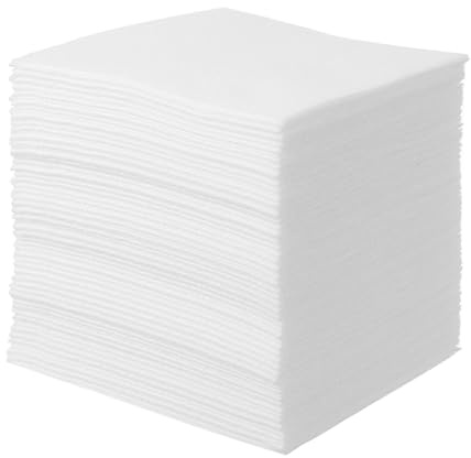 WOONEKY Almohadillas de Gasa No Tejida para Limpieza de Heridas, 200 Unidades, Absorbentes, Transpirables, Cuidado de Heridas y Primeros Auxilios Clínicos