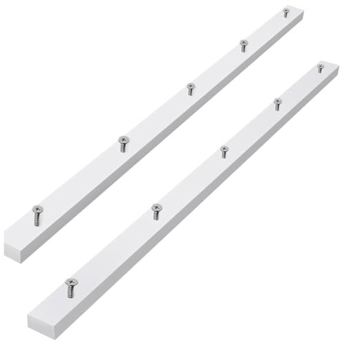 Aboiled 2Pack Crosscut Sled for Table Saw,Miter Slot Runners,UHMW Miter Bar with Predrilled Holes & Screws Ideal for U Tracks