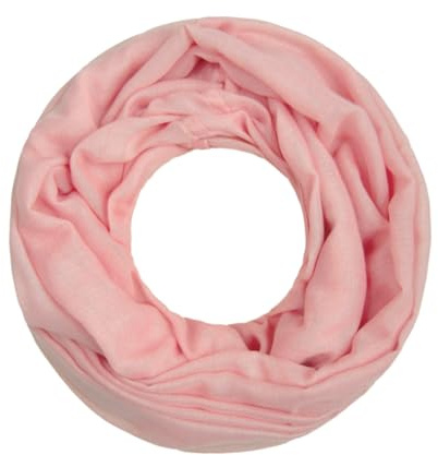 Majea Damen Loop Schal Cary – Eleganter Schlauchschal unifarben – 170x75cm weicher Rundschal für Business & Alltag