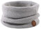 XIAOHAWANG Baby Schal Winter Strickschal Jungen Dick Warm Schlauchschal Mädchen Loop Schal Kinder Rundschal für 1-6Jahren (Hellgrau)