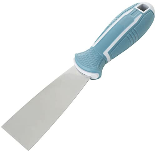 AERZETIX - C64753 - Spatule couteau à mastic enduire 40 mm - poignée en plastique - grattoir papier peint peinture outil plâtrier plaquiste maçon maçonnerie travaux entretien bâtiment