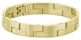 Lacoste Pulsera de Eslabones para Hombre Colección CATENA en Oro Amarillo - 2040154