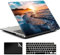AMCJJ Compatible with MacBook Air 13 Inch Case 2017 2016 2015 2014 2013 2012 2011 2010 Release A1466/A1369, Plastic Hard Shell Case & Keyboard Cover & Screen Protector - Beach Sunset