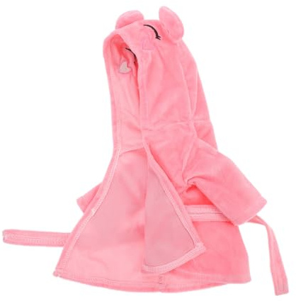 NOLITOY Girl Doll Soft Lint Pig-shaped Pajamas Comfortable Easy Dress Doll Clothes and Decor Accessory