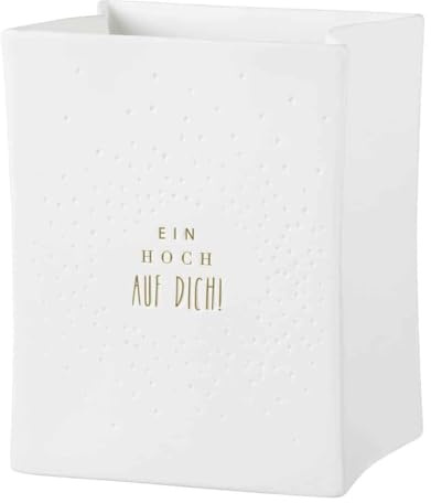 Porzellanlichttüte EIN Hoch auf Dich