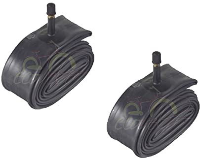 Ecovelò 2er-Set Fahrradschläuche 29 x 1,95/2,10 mit amerikanischem Schrader-Ventil 40 mm. Für MTB-Fahrradreifen (29 Zoll).