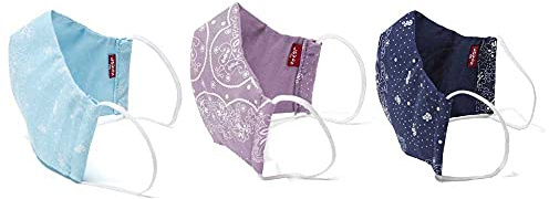 Wiederverwendbares Bandana Face Covering Blue/Purple/Topaz - S