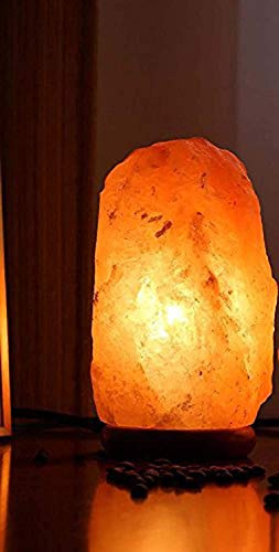 Clossy London 9-12 Kg Himalayan Salt Lamp- Pink Crystal Light Home Décor Accessory with Button Control and British Style Electric Plug Fine Quality Relaxation Gifts for Men & Women