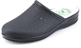 JOMIX Zapatillas Sanitarias de Estar por Casa para Mujer Anatómicas Cómodos Ligero Respirable Zapatos de Casa
