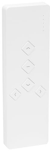 Superrollo Émetteur radio manuel 5 canaux ST115-2, télécommande pour moteur de volet roulant, 433 MHz commande radio pour jusqu'à 20 moteurs tubulaires en 5 groupes