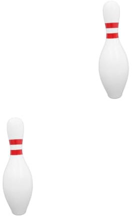 JOINPAYA 2pcs Decorative Coin Box Bowling Shape Piggy Bank Money Saving Box for Living Office