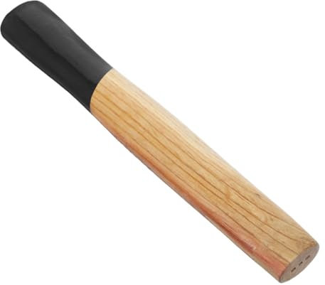 BUGUUYO Replacement Hammer Handle for Outdoor Use Wooden Handle Non-Slip Grip for Camping and Gardening Tools