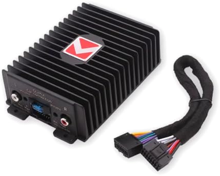 Cpolebev Amplificatore Audio Stereo Professionale per Auto - 4x80W Ad Alta Potenza Compatibile con Android, Aggiornamento Audio