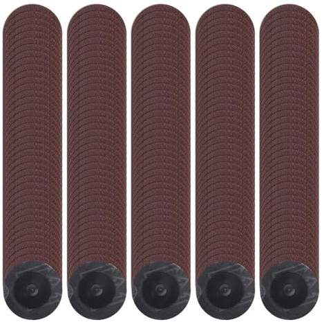 Wouueso Lot de 2 disques abrasifs, 150 pièces, grain 80, disque à changement , disque abrasif pour ponceuse à tige pour préparation de et ponçage de bande