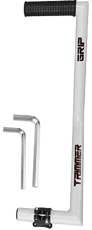 Cocoarm String Trimmer Grifverlängerung Aluminiumlegierung Ergonomisches Trimmerzubehör mit Bequemem Griff für Rasenkanten-Trimmen Beschneiden