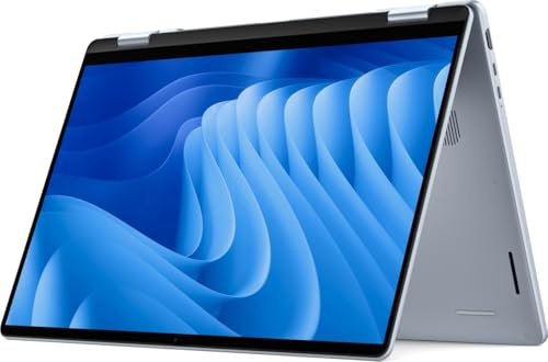 Dell 16 Plus 2-in-1 Laptop Copilot+ db06250-16.0-inch 16:10 FHD+ Touch, Intel Core Ultra 7 Series 2, Intel Arc Graphics, 16GB RAM, 512GB SSD, FHD Camera, Windows 11 Home, Qwerty - Ice Blue (Renewed)