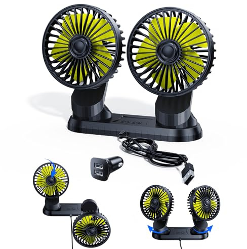 xuenair Ventilador para salpicadero de coche