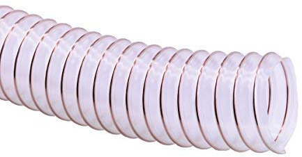 METERWARE – Lätt sug-tryck PU-spiralslangar tryckslang vakuumslang spiralslang (slang Ø insida: 150 mm)