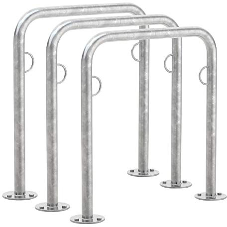 kaiserkraft | TRUST Fahrradparker | zum Aufdübeln | Breite 750 mm | VE 3 Stk