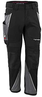 Grizzlyskin Bundhose Langgrößen - Unisex Workwear Arbeitshose für Männer und Damen mit vielen Taschen, Cordura-Schutzhose …