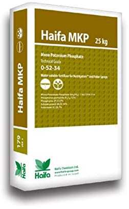 HAIFA MKP Fosfato Monopotassico Tecnico concime fogliare e per fertirrigazione PK 52.34 concime 25 kg